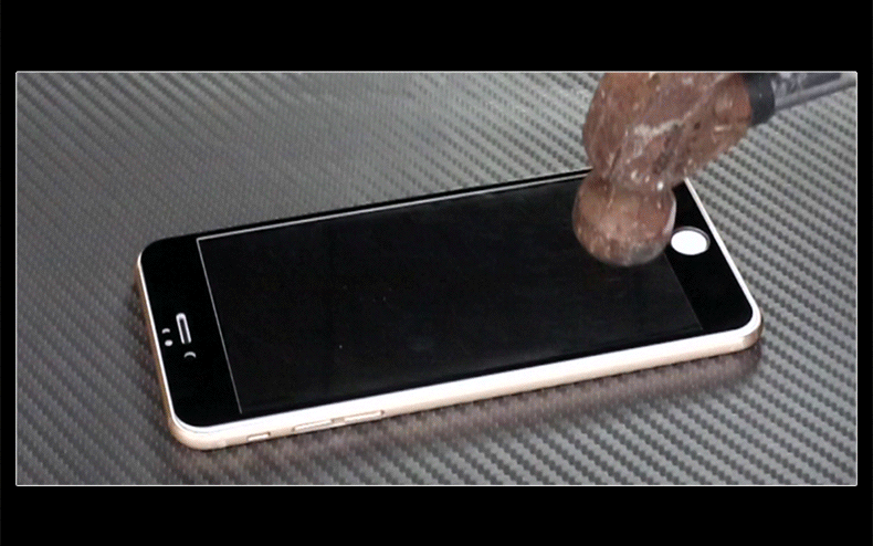艾乐里 手机贴膜3d曲面全屏钢化膜全覆盖保护膜 适用于iphone6s/6s