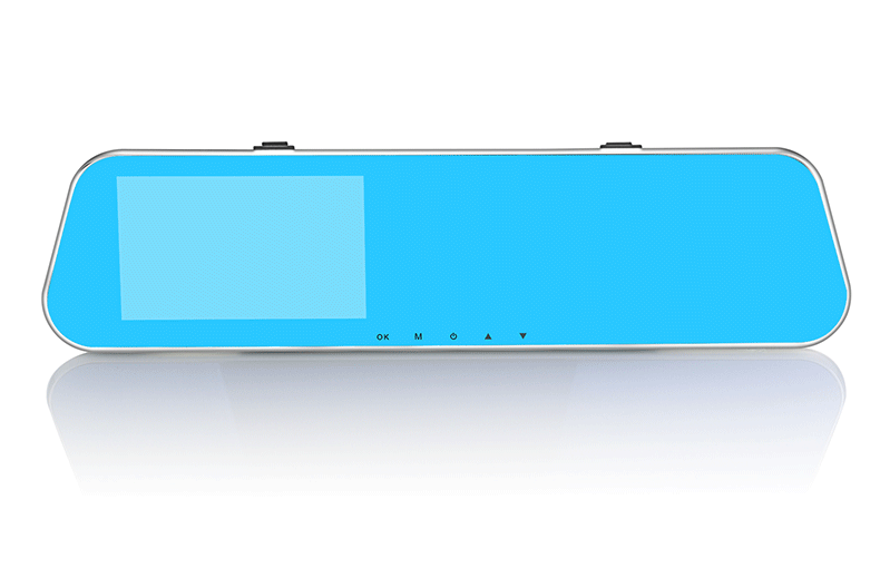 凌度hs750行车记录仪双镜头前后双录倒车可视停车监控