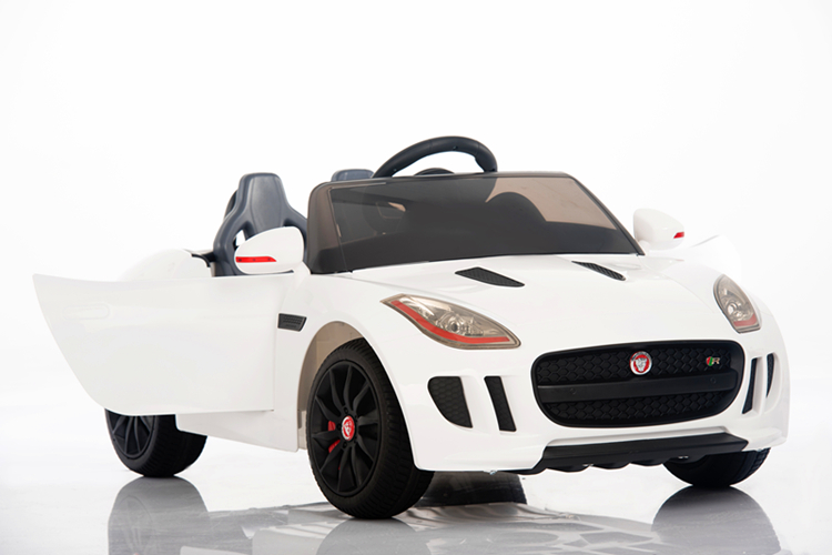 栋马授权捷豹 儿童电动车 遥控四轮可坐小孩宝宝玩具童车dmd-218 拉丁