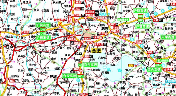 2016沪苏浙皖鲁公路网及城市行车导航地图集图片