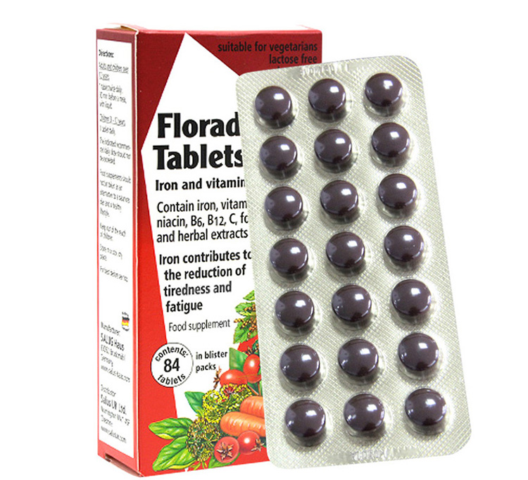 德国 Floradix iron铁元素草本营养液 红铁 250m