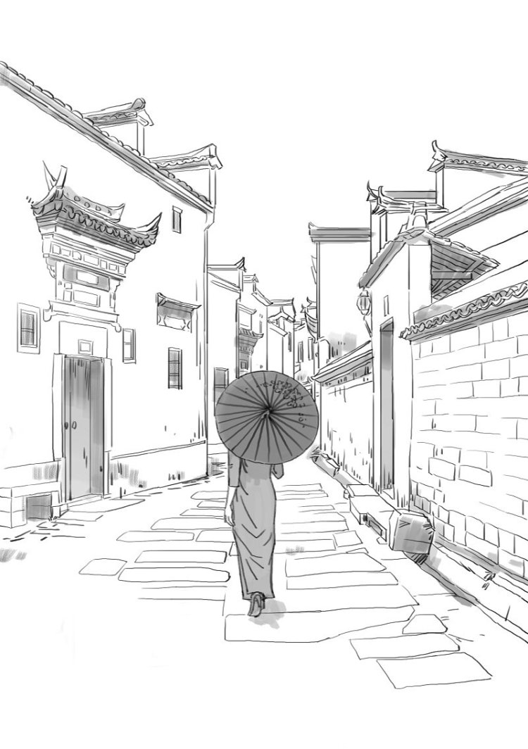 雨巷-插图典藏本