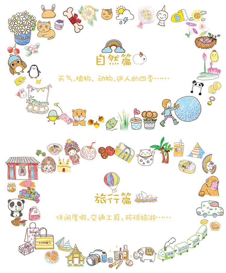 萌翻你的彩色简笔画10000例