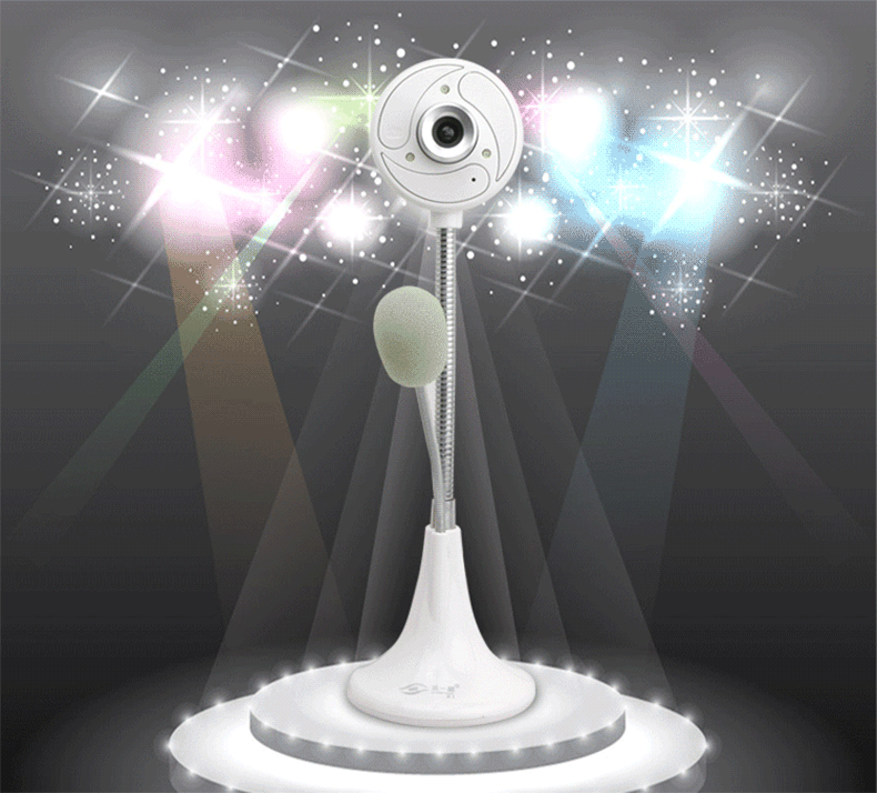 第一眼k1高清摄像头 台式电脑高清摄像头带麦克风 视频高清摄像头话筒