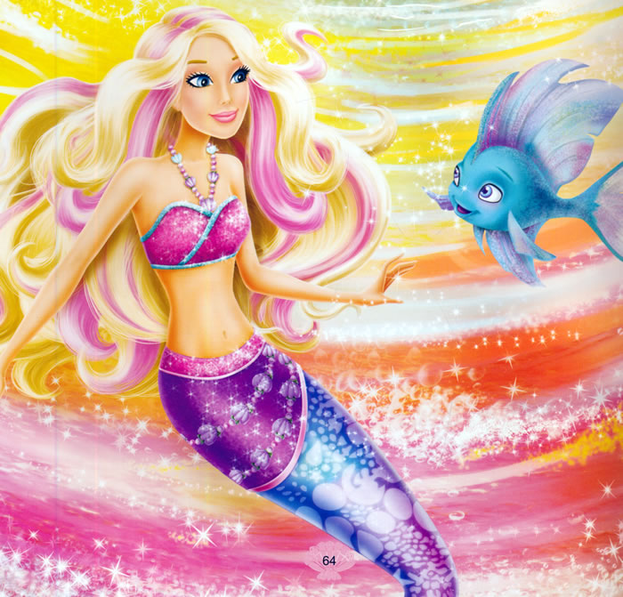 芭比小公主影院畅销版芭比之美人鱼历险记