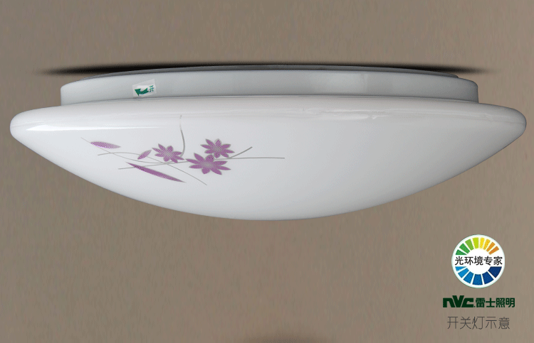 灯饰照明 吸顶灯 雷士(nvc) 雷士照明 吸顶灯紫藤 npx1034-3.