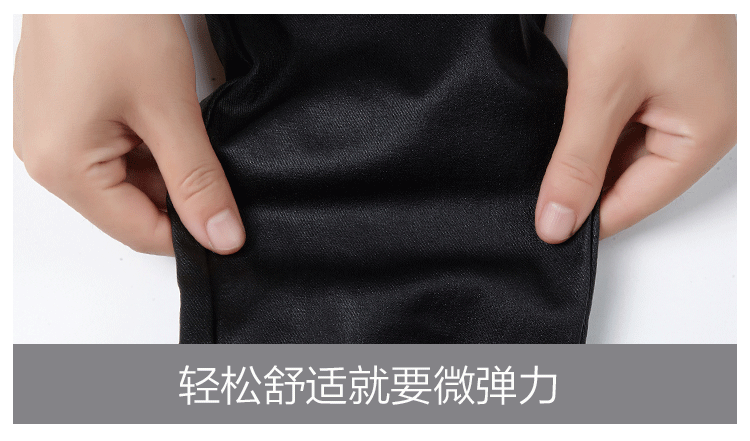 名奢轩 2016秋冬新款仿皮裤加绒打底裤女外穿长裤小脚