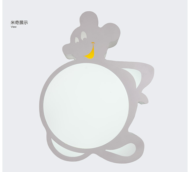首度led吸顶灯儿童灯卧室灯具现代简约灯饰儿童房灯kT猫 凯蒂猫大号三段变光30w