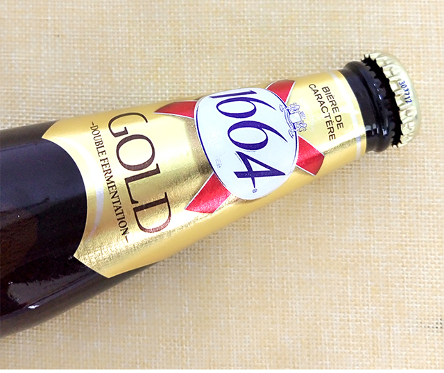 京东配送 限时达 法国进口1664白啤酒红果玫瑰