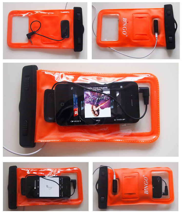 【货到付款】宾果iphone5手机防水包防水袋大