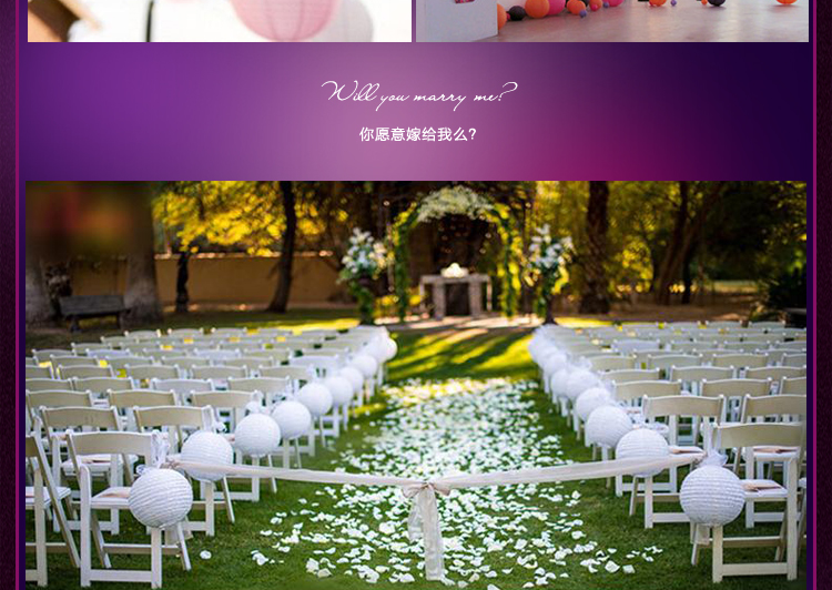 仕彩  DIY彩色纸灯笼创意彩色灯笼新年装饰婚礼节日创意手工灯笼 4寸纸灯笼 紫色