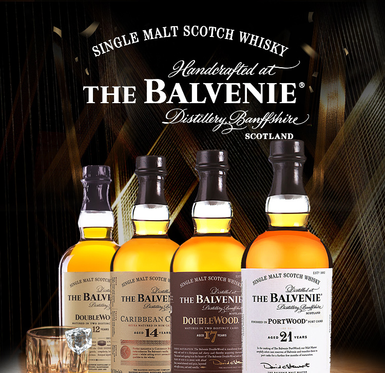 百富 The Balvenie 单一纯麦威士忌 700ml 百富12年