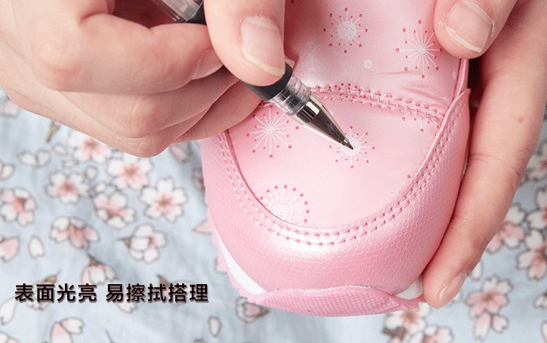 笛莎deesha女童雪地靴儿童靴子2016冬季新品甜美保暖舒适潮流高筒雪地