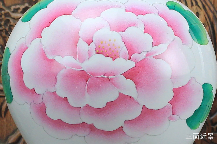 
                                        陶之念 景德镇陶瓷台灯中式仿复古现代床头书房卧室创意台灯具 清荷                