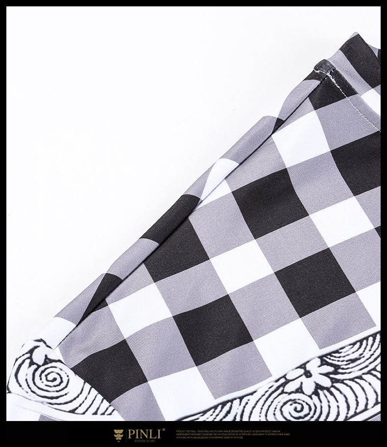 017春季新品男装 修身印花圆领套头卫衣男B1