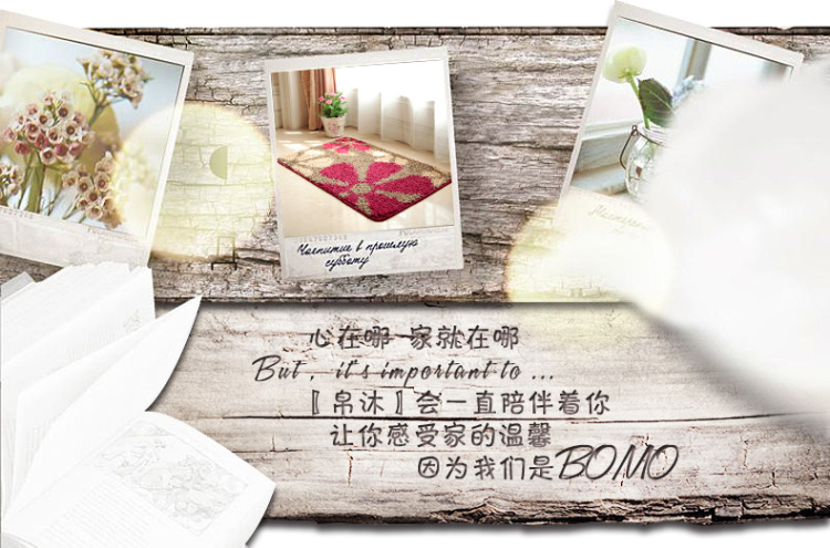 
                                        帛沐定做地毯 玄关客厅垫门厅地毯订做 不规则地毯飘窗垫地垫定制 红色鹅卵石 80*100cm                