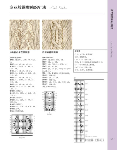 落叶挎包 蕾丝美人包 波浪图案围巾 浪漫玫瑰 细节处理 起针法 下针法