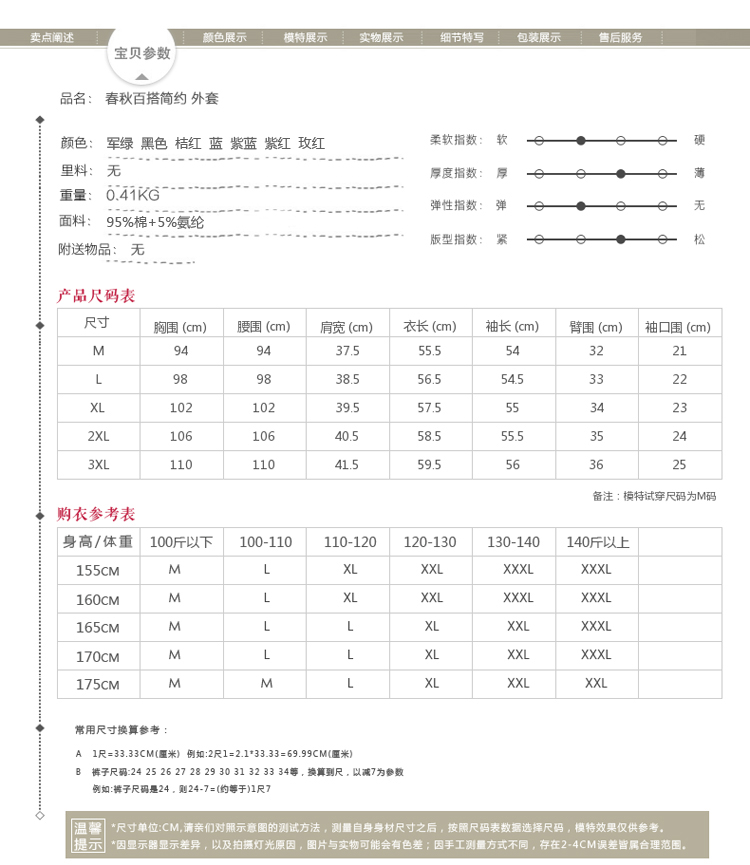 2015秋装 休闲韩版大码开衫外套女短款夹克衫新款纯色翻领短外套 玫红色 XL