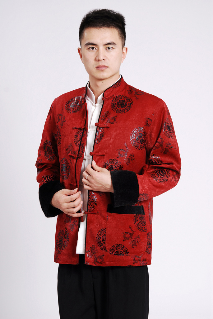 Shanghai, optimization options Tang Dynasty Men long-sleeved sweater Tang blouses men's jacket water Sable Hair Tang add cotton thick red L picture, prices, brand platters! The elections are supplied in the national character of distribution, so action, buy now enjoy more preferential! As soon as possible.