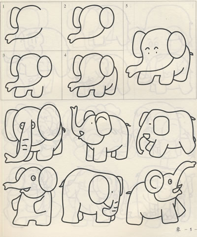《手痒痒简笔画图库大全 动物》 谢海洋,蒋晓鸥 绘画