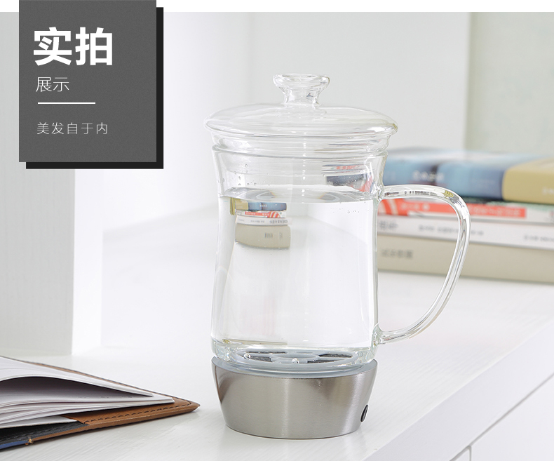 PRUNEL 创意富氢水杯 智能水杯弱碱性养生花