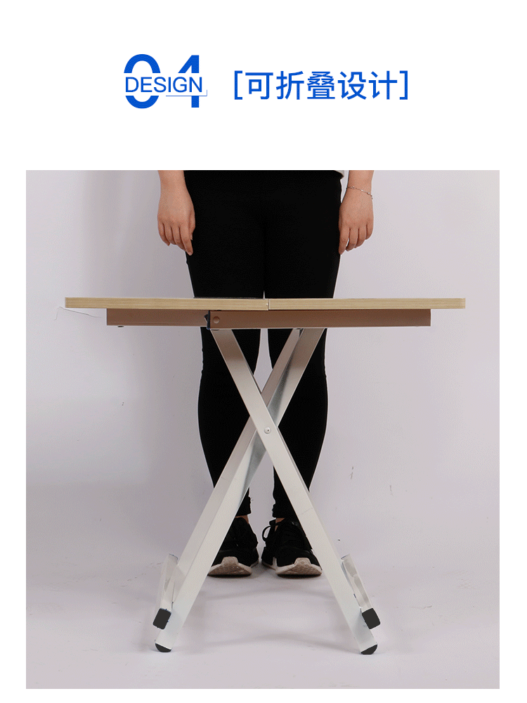 蔓斯菲尔餐桌折叠桌饭桌小桌子仿实木吃饭桌 方桌80cm