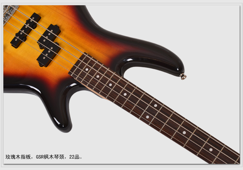ibanez 正品依班娜ibanez gsr200电贝司低音bass电贝斯带前级驱动 gsr