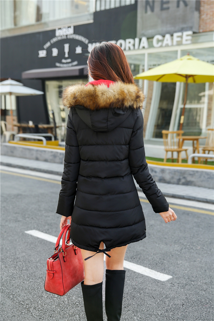 仁澜阁   2015冬装新款女加厚棉服韩版时尚中长款女马甲冬装棉马夹冬装加厚女背心无袖外套 绿色 XL