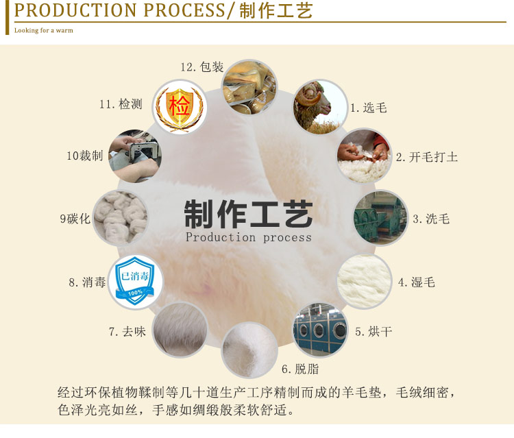 
                                        百逸雅澳洲羊毛地毯客厅地垫飘窗榻榻米地垫沙发垫精品卧室床前垫茶几垫 白色 1P(1只羊皮)/2042-1                