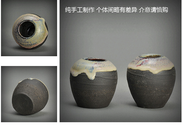 大彬堂 宜兴茶具茶宠摆件 名家原创作品 纯手工制作粗陶紫砂胎挂釉