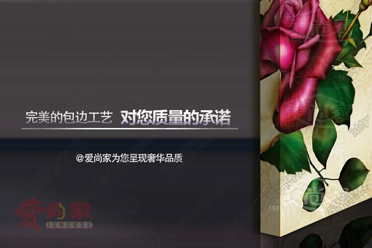 
                                        美美爱 现代壁画客厅装饰画简约无框画水晶金色年华挂画餐厅  25mm环保板 水晶膜 透明花百年好合三联 50*70CM                