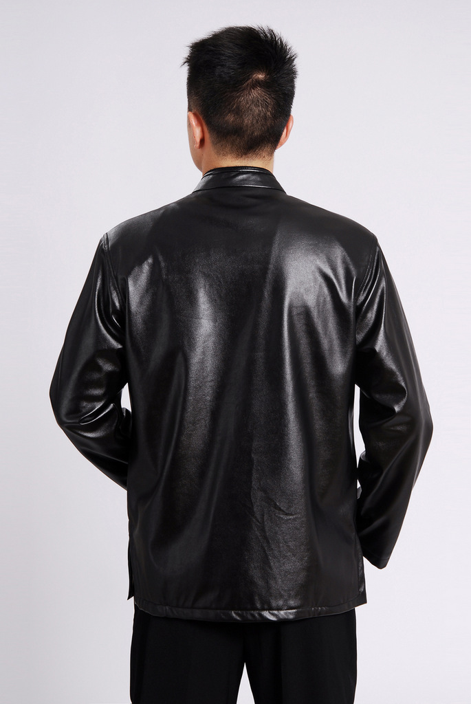 And Jing Ge Chinese men long-sleeved jacket with short T-shirt men's leather jacket water marten hairs Tang with leather jacket and lint-free cloth yellow XXXL pictures, price, brand platters! Elections are good character, the national distribution, so why buy now enjoy more preferential! Health