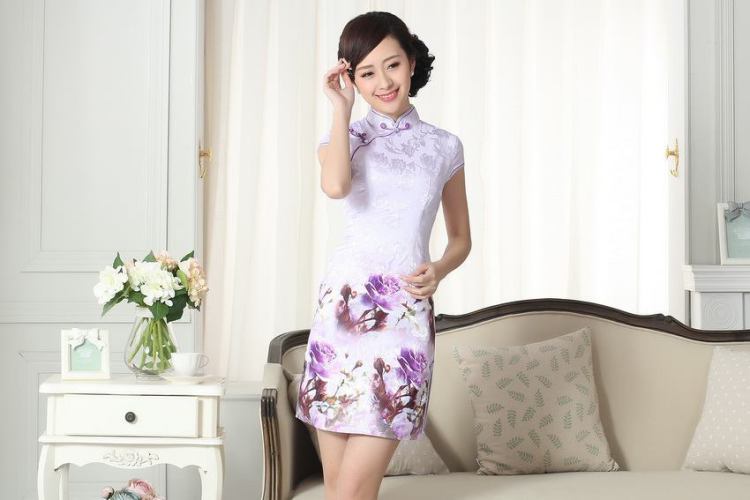 Nigeria, the Summer new women jacquard cotton daily Chinese, Sau-ying cheongsam beauty short cheongsam picture color XXL pictures, price, brand platters! Elections are good character, the national distribution, so why buy now enjoy more preferential! Health