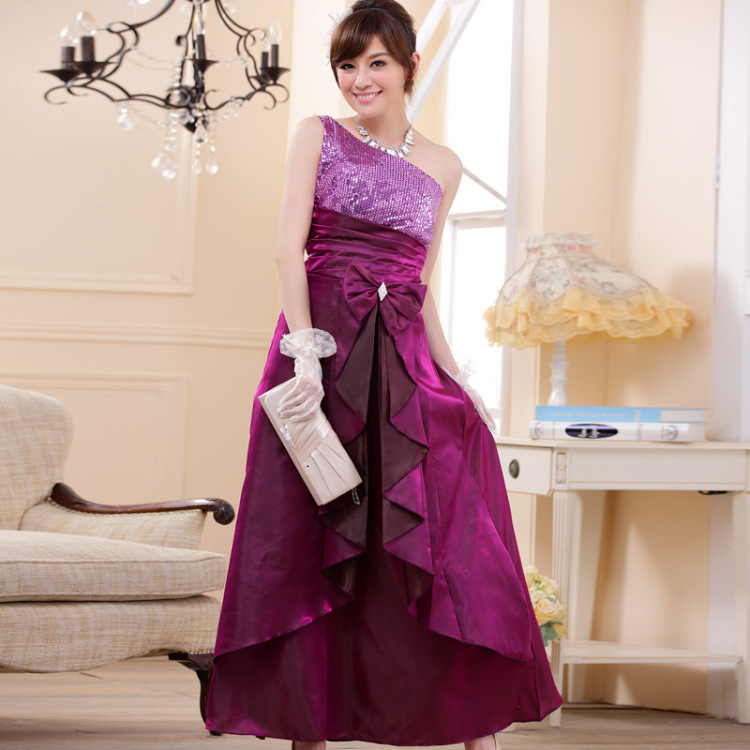 C.o.d. 2015 Summer new stylish look and feel engaged in a superior stylish shoulder on the stack of the tabs to spend long version of the evening dresses dresses wine red XL Photo, prices, brand platters! The elections are supplied in the national character of distribution, so action, buy now enjoy more preferential! As soon as possible.