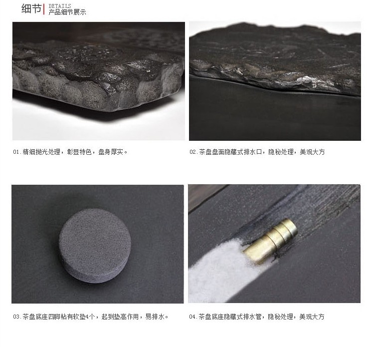 言合说茶具 黑金石茶盘陶瓷茶具整套套装 功夫茶台 滦金铁锈釉茶具套装 滦金尊者套装