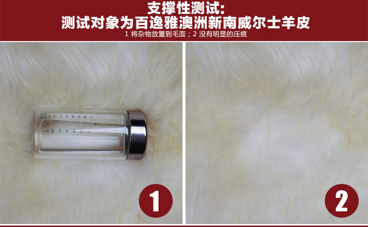 
                                        百逸雅澳洲羊毛地毯客厅地垫飘窗榻榻米地垫沙发垫精品卧室床前垫茶几垫 白色 1P(1只羊皮)/2042-1                