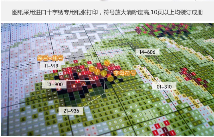 
                                        蒙娜丽莎十字绣客厅新款客厅十字绣新款大幅山水画旭日东升十字绣风景印花十字绣万里长城 240*100cm大格棉线印花                
