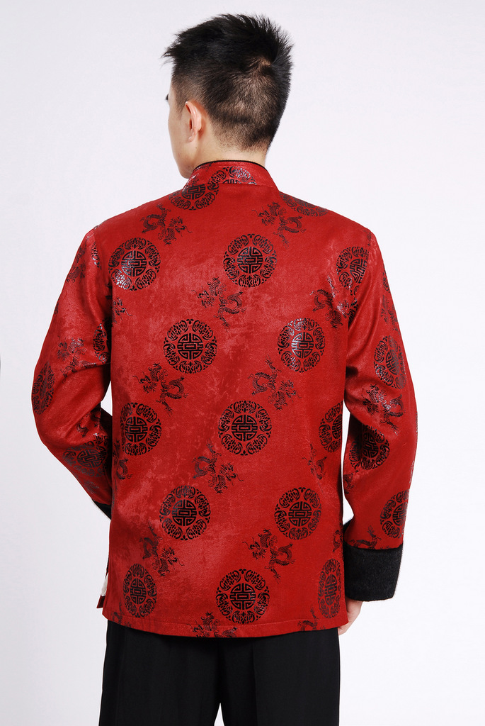 And Jing Ge Chinese men long-sleeved jacket Tang Replace T-shirt men's jacket water marten hairs Tang with the cotton Thick Red XXXL pictures, price, brand platters! Elections are good character, the national distribution, so why buy now enjoy more preferential! Health