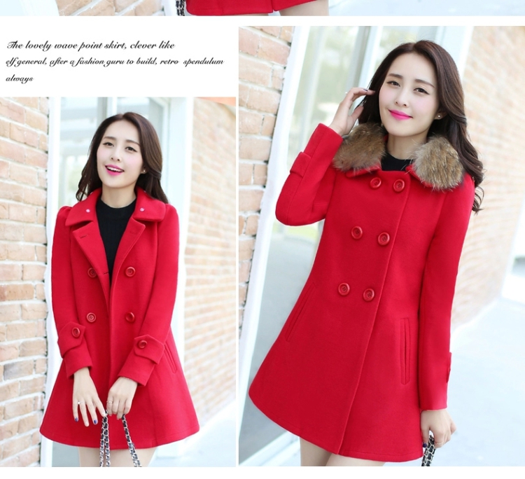 Yu Ying 2015 autumn and winter new women's Korea version of large numbers in length of Sau San for?? jacket coat gross female YH150 Yellow M picture, prices, brand platters! The elections are supplied in the national character of distribution, so action, buy now enjoy more preferential! As soon as possible.