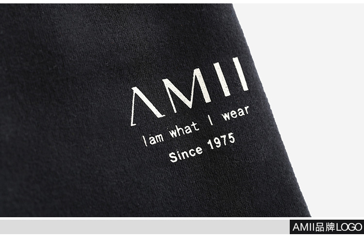 Amii【极简主义】2015新款修身百搭舒适弹力腰头打底裤大码女装4色11440384 黑色 S