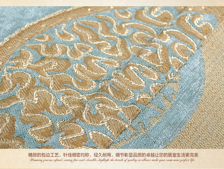 
                                        伊佳仁 加厚定制隔音提花雪尼尔窗帘成品遮光帘 YJ570莱茵河 定制打孔1米宽                