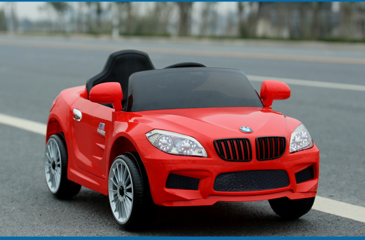 宝贝虎儿童电动车 四轮童车可坐 宝宝玩具车 双驱可遥控小孩电动汽车