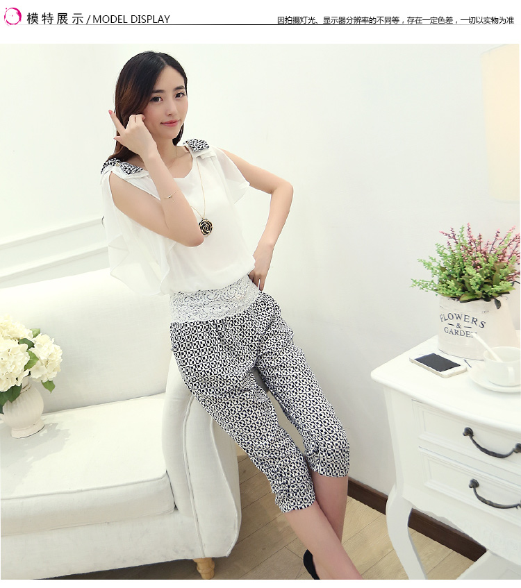 Margaret Elizabeth Kahlo's 2015 new summer leisure package Korean fashion snow woven lace stitching short sleeve women white XXL pictures, price, brand platters! Elections are good character, the national distribution, so why buy now enjoy more preferential! Health