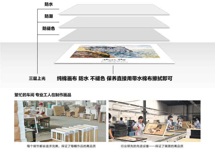 
                                        云图 北欧装饰画现代简约客厅卧室玄关办公室地中海风情背景墙画挂画有框画布艺画 一套价A1A2A3画面 60*80(黑色框)                