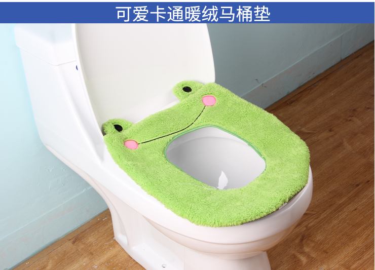 
                                        米木 5370 卡通坐便垫马桶垫防水拉链坐便套马桶圈马桶坐垫马桶套座便器垫坐厕垫 熊猫                