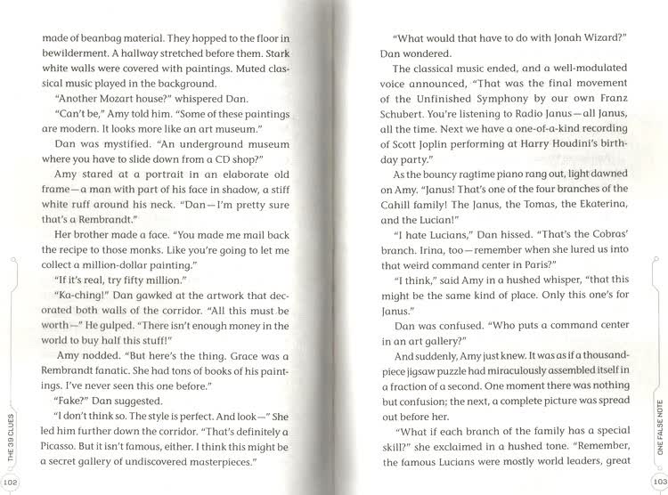 英文原版 the 39 clues 39条线索 11册 儿童侦探推理章节小说小学课外