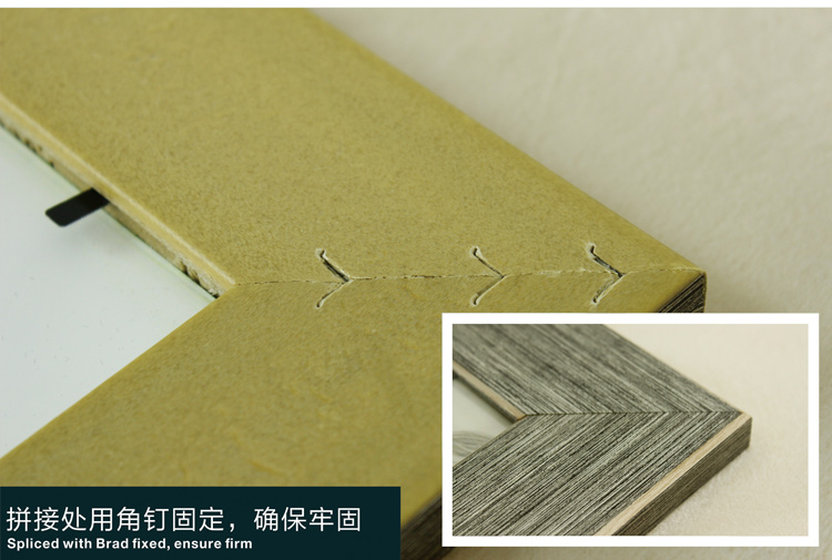 
                                        美斯凯现代复古小相框 摆台相架儿童画框照片框26B 7寸                