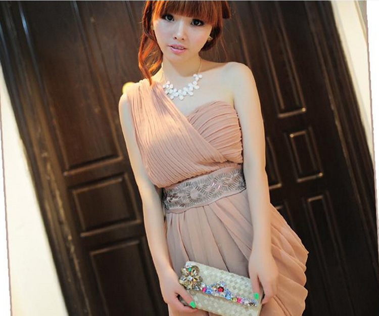 In accordance with ancient buildings 2015 summer new bridesmaid dress short, small dress bride wedding toast serving the shoulder bridesmaid clothing bare toner L pictures, price, brand platters! Elections are good character, the national distribution, so why buy now enjoy more preferential! Health