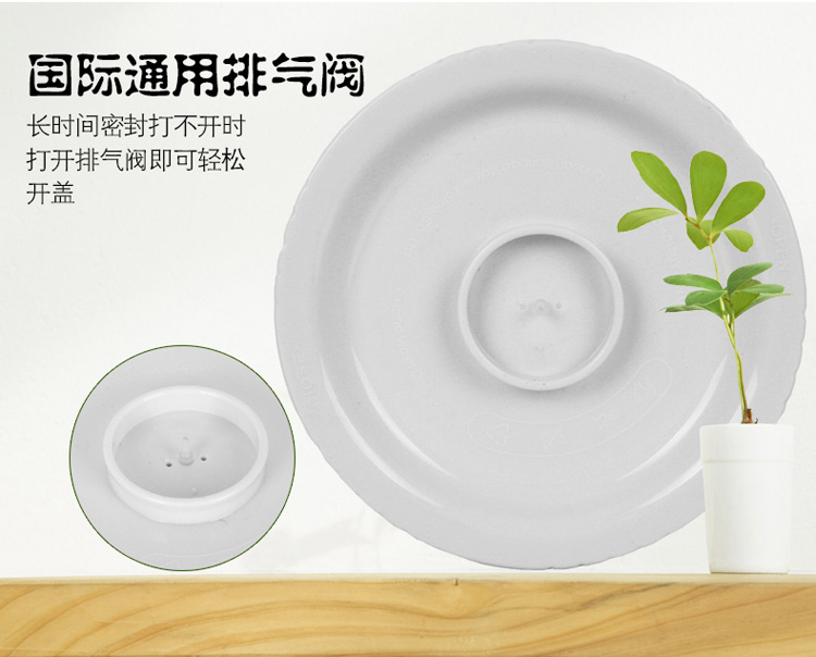 坚宝阿饭提不锈钢保温饭盒 多层保温桶提锅 密封便当盒 橙黄 2300ml