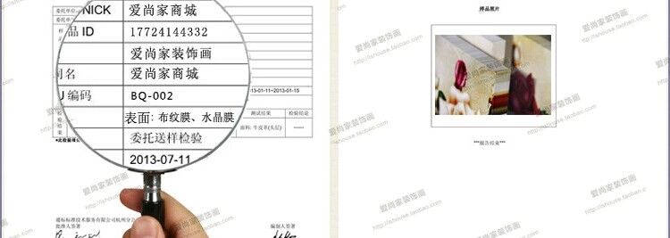 
                                        美美爱 现代壁画客厅装饰画简约无框画水晶金色年华挂画餐厅  25mm环保板 水晶膜 透明花百年好合三联 50*70CM                